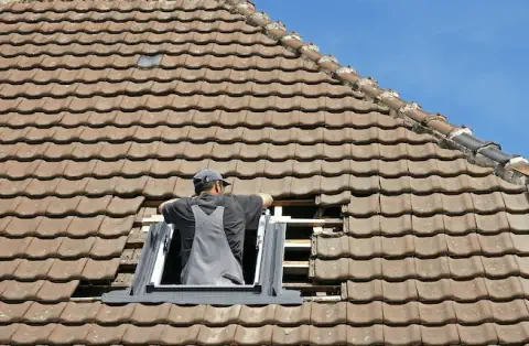 Pose de velux - Cormeray